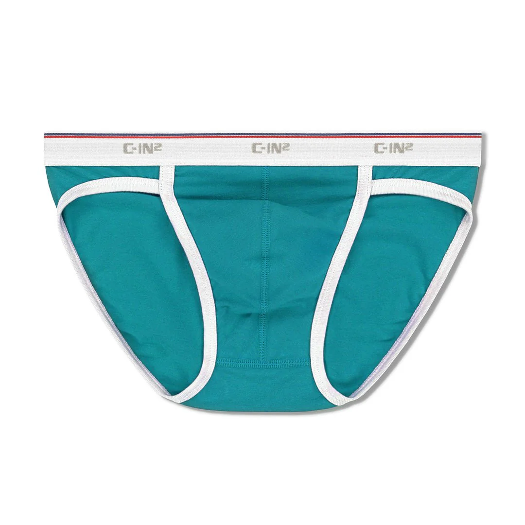 Throwback Sport Brief Tucker Teal - Image 5