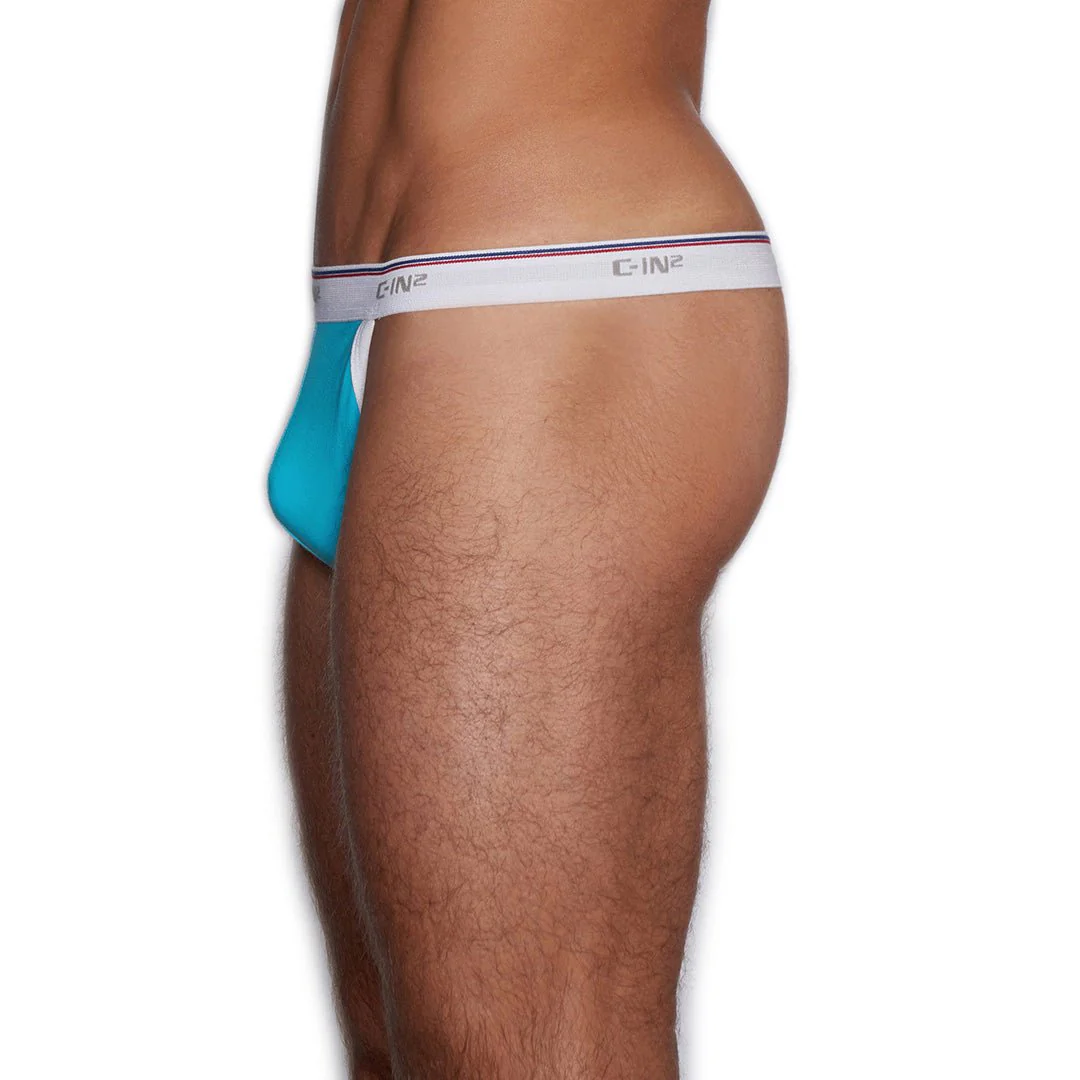 Throwback Thong Benicio Blue - Image 4