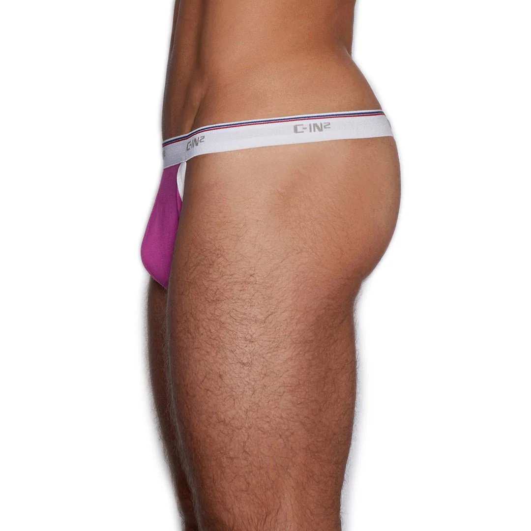 Throwback Thong Pierre Pink - Image 4