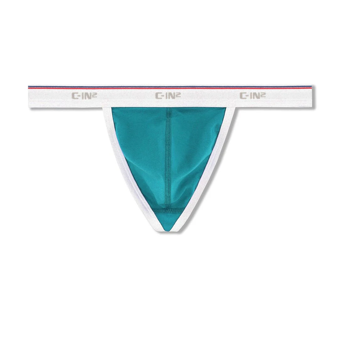 Throwback Thong Tucker Teal - Image 4