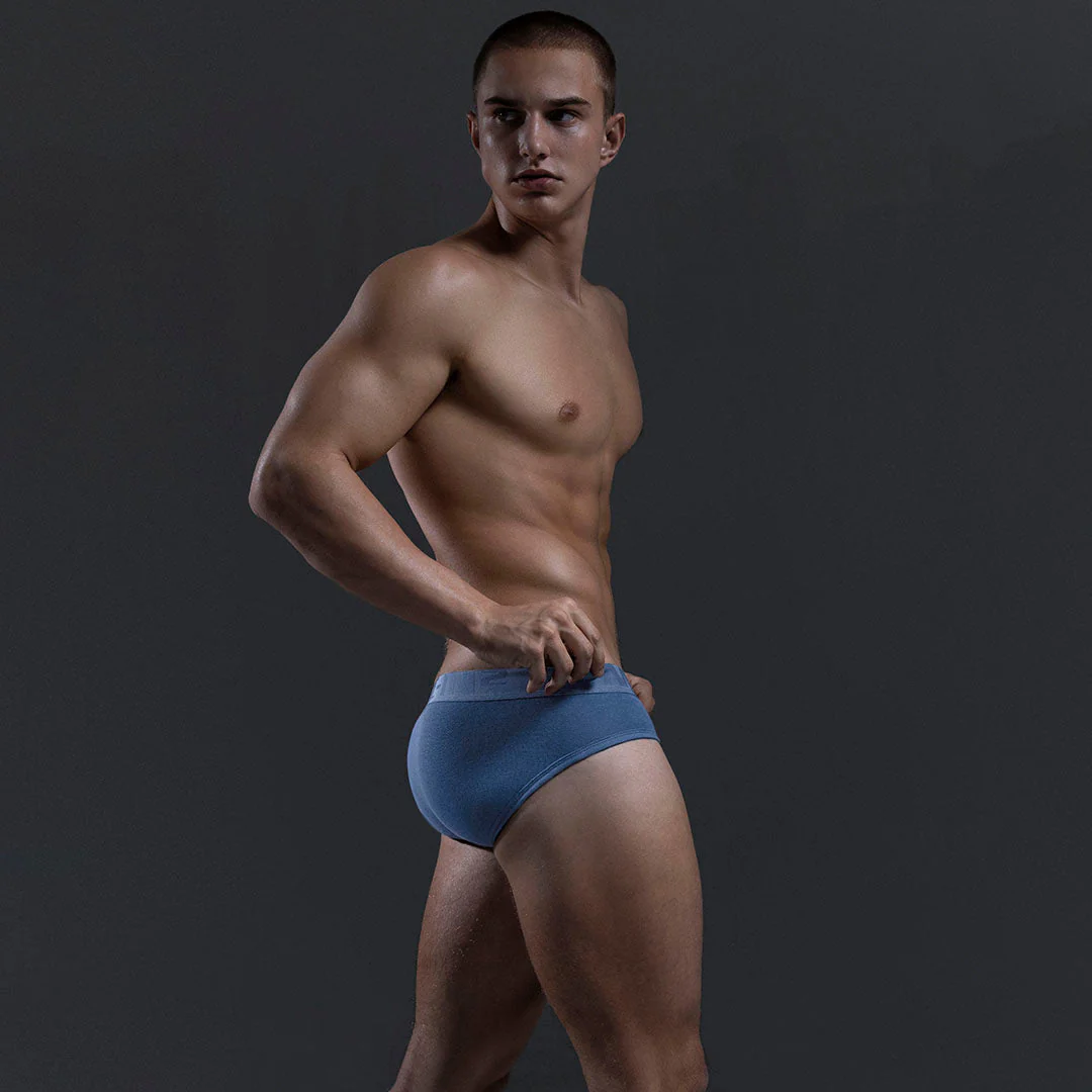 Quick-Dry Low Rise Brief Badar Blue - Image 6