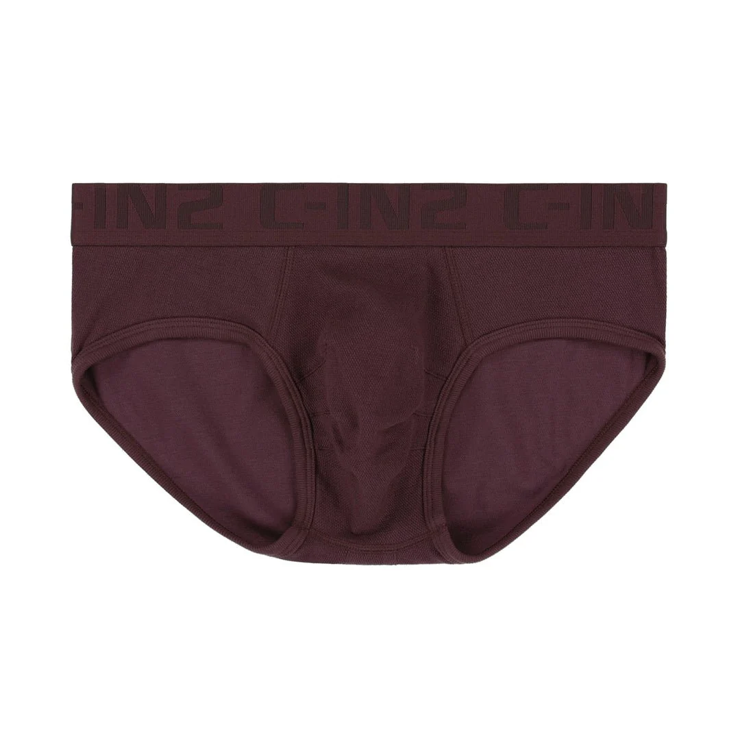 Quick-Dry Low Rise Brief Burgundy Red - Image 5