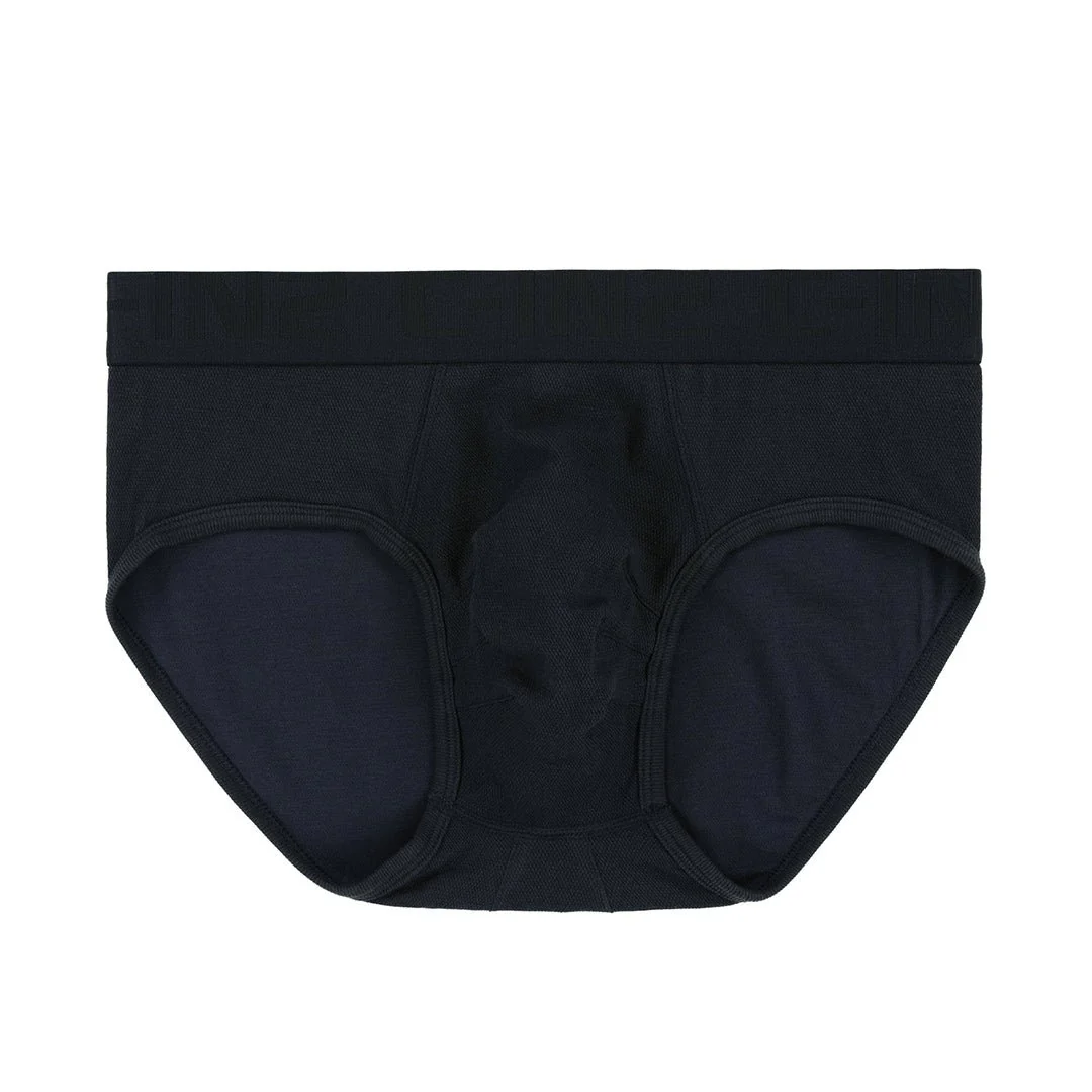 Quick-Dry Mid Rise Brief Night Navy - Image 4