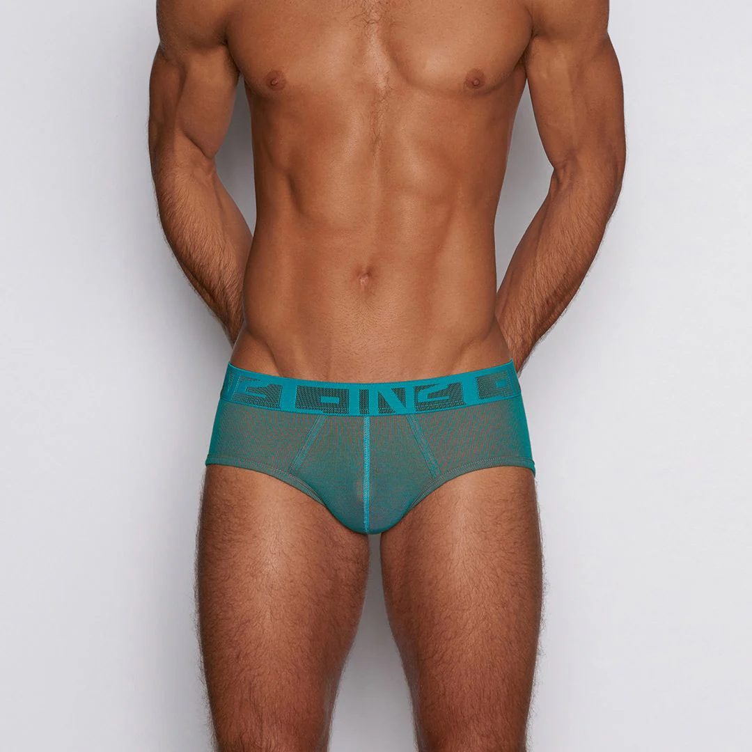 Undertone Mid Rise Brief Bronsis Blue - Image 2