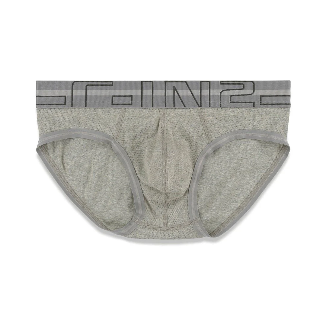 Zen Low Rise Brief Grant Gray Heather - Image 4