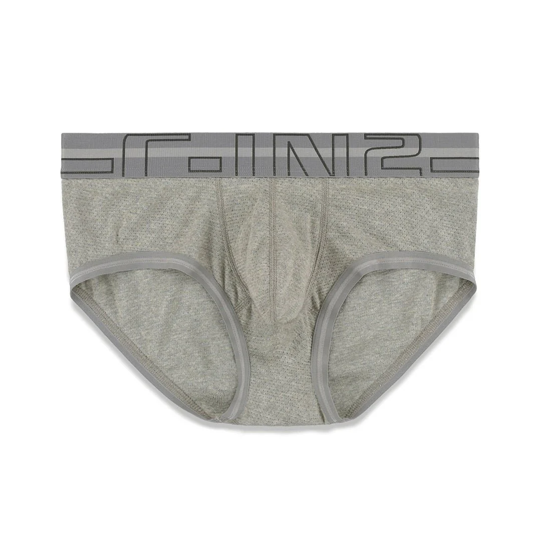 Zen Mid Rise Brief Grant Gray Heather - Image 4