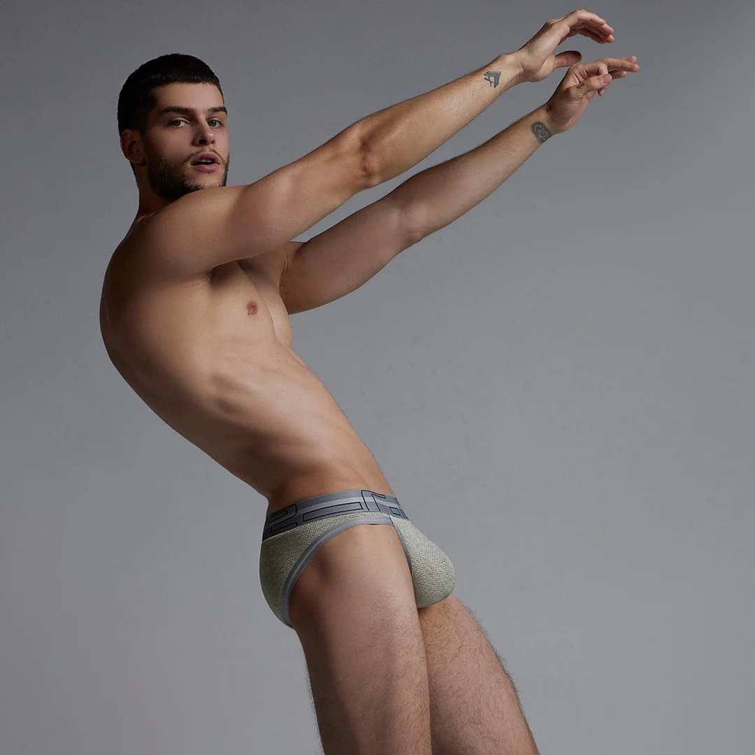 Zen Sport Brief Grant Gray Heather - Image 6