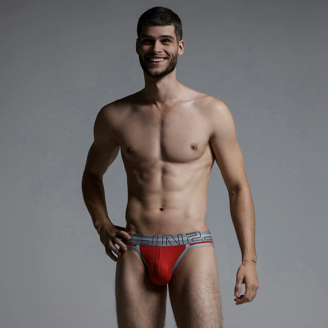 Zen Sport Brief Reese Red Heather - Image 6